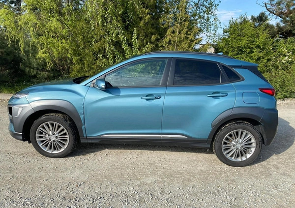 Hyundai Kona cena 29900 przebieg: 47196, rok produkcji 2019 z Ślesin małe 191